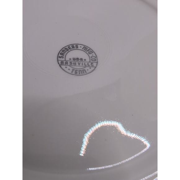 Vintage Sander MFG Eastern Star Masonic 10" Plate Warranted 23K Gold Tenn USA - Picture 3 of 4